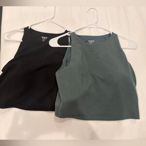 Pair of Old Navy Powersoft Chill Workout Tank Tops